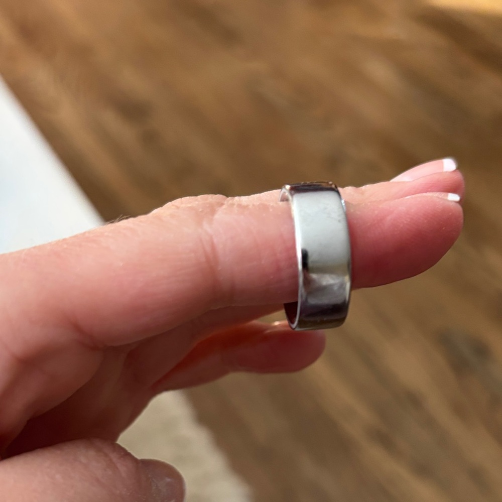Oura Silver Ring 4, SIZE 8